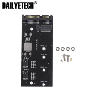 Dailyetech M2 to SATA Adapter M.2 to SATA Adapter M.2 NGFF Converter 2.5" SATA3 Card B Key for 2230-2280 M2 SSD