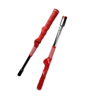 Correcteur de posture d'entraînement de bâton de balançoire télescopique de golf durable avec fournitures d'entraînement en plastique fournitures d'entraînement de balançoire