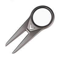 Fourche de golf personnalisée coulée sous pression Divot réparation fourche Switchblade outil en alliage de zinc métal balle marqueur Services d'usinage inclus