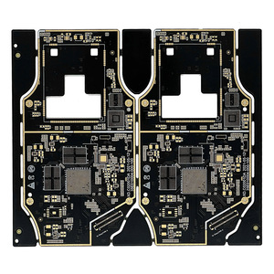 บอร์ด PCB หลายชั้นแบบมีลายฉลุเหล็ก94V0มาตรฐาน Isola 370hr หลายชั้นลายฉลุทองแดง HDI PCB ประกอบ94V0 HDI PCB - Product Image 2