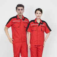 Chemise de travail pour homme respirante, antistatique, anti-poussière, haute visibilité, uniforme de travail, coton/polyester, coupe ample