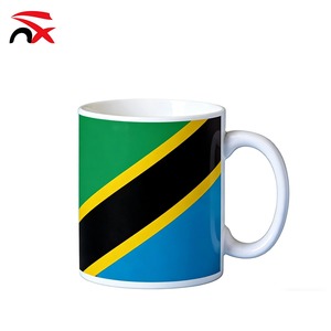 Taza de Cerámica para Fanáticos de Deportes Africanos, Tanzania, Egipto, <span class=keywords><strong>Colombia</strong></span>, Sudáfrica, con Asa, Regalo - Product Image 4