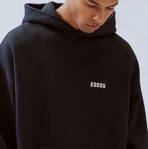 Sudadera con capucha oversize para hombre <span class=keywords><strong>Fear</strong></span> Tops, estilo urbano con hombros caídos, jersey grueso de invierno, logotipo personalizado, deportivo de alto gramaje Y2K God - Product Image 3