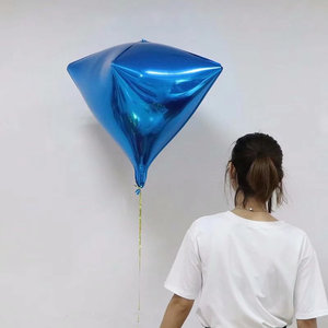 Vente chaude 24 pouces 4D <span class=keywords><strong>diamant</strong></span> en forme <span class=keywords><strong>de</strong></span> ballons en aluminium conception d'hélium <span class=keywords><strong>de</strong></span> ballon d'anniversaire <span class=keywords><strong>de</strong></span> mariage pour la décoration <span class=keywords><strong>de</strong></span> fête - Product Image 3