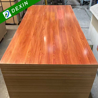 Panneau MDF mélaminé blanc résistant à l'eau pour meubles de cuisine