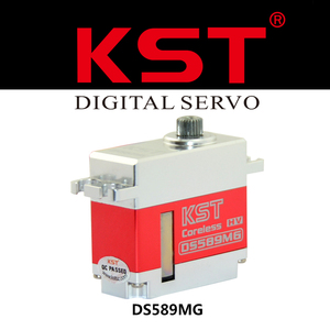 Servo Original KST DS589 7.4V/8kg/0.09seg con Engranajes de Acero, Mini Servo Ciclónico para Helicópteros 500, Certificado CE/FCC, con Rodamientos de Bolas 2BB - Product Image 3