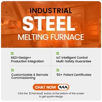 Four Industriel Électrique à Induction pour la Fonderie de Métaux 100kg 500kg 1T 2T 5T – Fusion d'Acier et de Fer