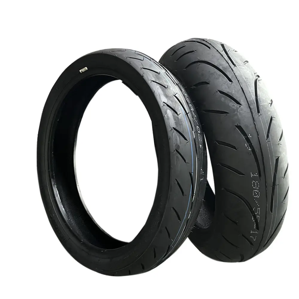 Pneu de moto sans chambre à air de grande taille 140 70 17 150/60/17 120 90 16 llantas para moto