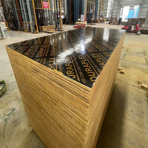 उच्च गुणवत्ता वाली 4ftx8 फीट फेनोलिक ब्लैक फिल्म का सामना प्लाईवुड 12 मिमी 18 मिमी निर्माण शटरिंग प्लाईवुड मेमिन बोर्ड पॉपलर ई 1 - Product Image 2