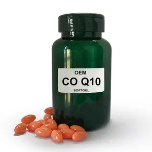 OEM إنزيم coenzyme q10 كبسولة COQ10 بيع بالجملة المواد الخام السائبة ، Coq10 إنزيم مساعد إنزيم معزز المناعة إنزيم Q10 إنزيم softgel