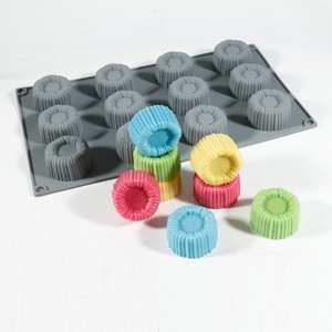 6 modèles de moules en silicone 3D pour visage de bébé, moules en silicone pour décoration, moule en silicone pour fondant, moule 3D, moule en silicone pour barre chocolatée - Product Image 2