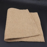 Niches de poulet compostables biodégradables avec herbes aromatiques en fibre de jute naturelle litière de chanvre pour éleveur de poulet de volaille