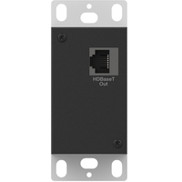 18gbps HDBT 70M avec USB-C HDMI & KVM Fonction Plaque Murale Transmetteur