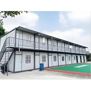 Fabricant Isolation sur mesure Maison préfabriquée en emballage plat mobile facile à assembler Maison préfabriquée en conteneur 2 en 1 à plancher plat - Product Image 5