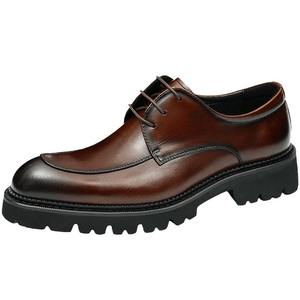 Grande Promotion 2025 – Bottines Chelsea Classiques pour Hommes en Cuir Véritable Imperméable, Style Britannique Montant, pour Affaires, Courtes et Brillantes - Product Image 5