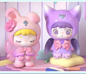 Authentique Qubii Animal Castle Série Jour et Nuit Boîte Mystère Collection de Mini Figurines Mignonnes Ornement de Bureau Cadeau Tendance Mode - Product Image 5