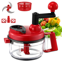 Draagbare Salade Keukenmachine Groente Chopper Knoedel Vulmachine Vleesmolen