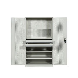 أثاث ورشة عمل معدني 2 باب للخدمة الشاقة قابل للتخصيص لمرائب تصنيع المعدات الأصلية - Product Image 3