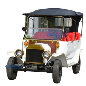 Coche Eléctrico Antiguo de Turismo, Buggy Eléctrico, Coche Antiguo Eléctrico, Transporte Especial, Retro Clásico - Product Image 2