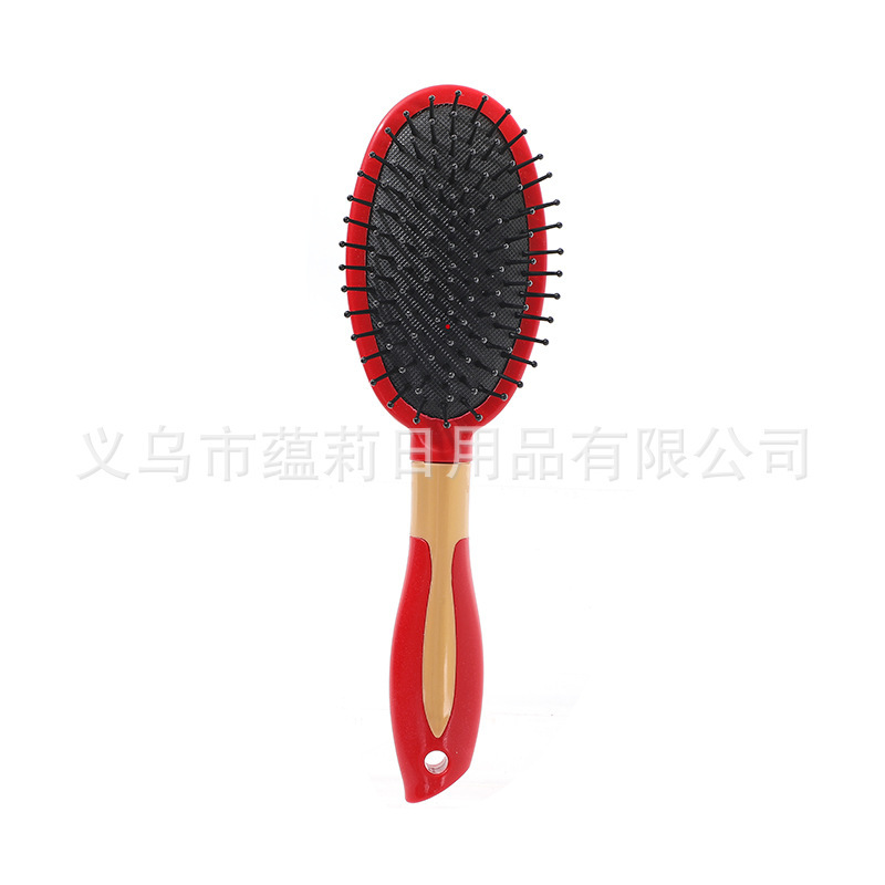 Red oval [Gold central ring cushion comb]