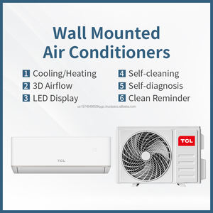 TCL 1.5Ton 1Ton 2Ton เครื่องปรับอากาศระบายความร้อนใน R410a เท่านั้นไม่ใช่อินเวอร์เตอร์ติดผนังแยกเครื่องปรับอากาศที่มีความชื้น - Product Image 2