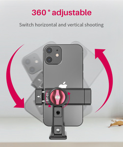 Soporte Metálico para Teléfono Ulanzi ST-27 con Zapata Fría Arca, Soporte Giratorio de 360 Grados Compatible con iPhone y Teléfonos Inteligentes Android - Product Image 3