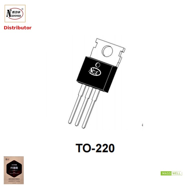 NCE6050A NCE Power MOSFET 60V 45-80A  TO-220-3L for Power Management & Switching