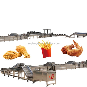 Línea de Producción de Papas Fritas Totalmente Automática QD-1000kg/h, Máquina para Hacer Papas Fritas Tipo Lays - Product Image 1