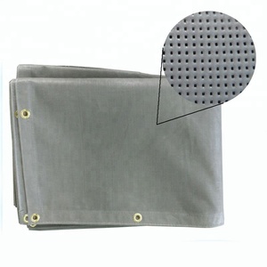 แผ่นตาข่ายพีวีซี1.8x5.1ม. สำหรับการก่อสร้าง - Product Image 1