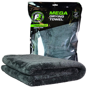 Serviette de séchage pour voiture en <span class=keywords><strong>microfibre</strong></span> tressée, épaisse, super absorbante, chiffon de détaillage professionnel, n'abîme pas la peinture, n'égareille pas les fibres. - Product Image 4
