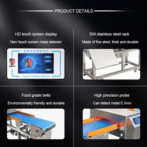 Détecteur de métaux industriel pour l'alimentation JINDUN 602p, technologie à ondes, rejet automatique, construction en acier inoxydable 304 - Product Image 3