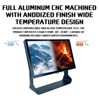 Drawing Custom Large Touch Screen for Yacht Garmin Fish Finder, Multi-Window Split View IP67 Fully Sealed Waterproof Monitor