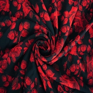 Impression par Transfert par Sublimation sur Pierre Brute En Soie Transparente George tissus - Product Image 3