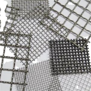 Malla de alambre de filtro de pantalla cuadrada tejida lisa de acero inoxidable 304 de malla SUS 10 - Product Image 6