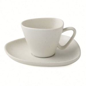 Customized European <b>Latte</b> <b>Cup</b> Saucer Set Ceramic White Personal Design Business Gifts Made From Ceramic Mugs Plastic Metal - Product Image 5