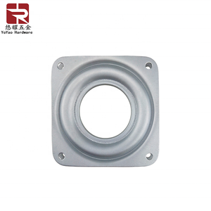 Plateau tournant moderne carré en métal <span class=keywords><strong>de</strong></span> 3 pouces avec <span class=keywords><strong>roulement</strong></span> à billes pour meubles <span class=keywords><strong>de</strong></span> salle à manger et <span class=keywords><strong>de</strong></span> salon - Product Image 5