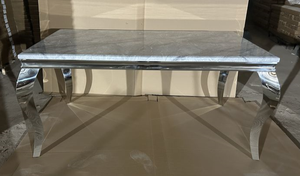 Sang Trọng Hiện Đại Có Thể Rộng Hiện Đại Gốm Bàn Ăn Phòng Ăn Thiêu Kết Đá Hàng Đầu Kim Loại Chân Bàn Ăn Cho Nhà - Product Image 5