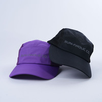 Gorras de Malla Transpirables de 5 Paneles de Secado Rápido de Alta Calidad al por Mayor de Yukaihe, Gorra de Ciclismo, Campamento y Running con Logotipo Personalizado