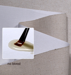 لفافة قماشية غير ممدودة من الكتان خالٍ من الأحماض Gesso ثلاثية من فن Bview - Product Image 4