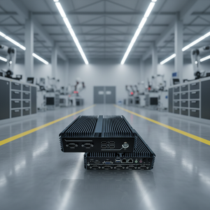 Computadora Industrial Resistente BOX-PC Intel J6412, 6 Puertos RS232 COM, 2 Puertos LAN, Sin Ventilador, Integrada, con Almacenamiento M.2 y SATA, <span class=keywords><strong>Linux</strong></span>, DDR4 - Product Image 1