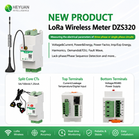 Medidor eléctrico Digital Heyuan RS485, medidor de calidad de Energía Remoto inverso, medición de cable eléctrico para electricidad trifásica