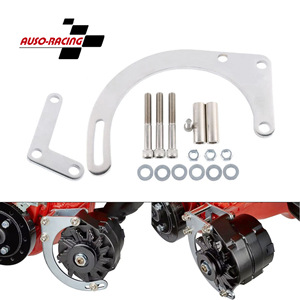 Support de générateur Auso-Racing pour Chevrolet SBC 350 55-68, kit de montage en alliage pour pompe à eau courte - Product Image 1