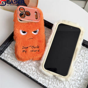 Funda para Teléfono Móvil con Diseño de Caricatura Divertida y Expresión Enojada, con Soporte para Cámara, No Toques <span class=keywords><strong>Mi</strong></span> Teléfono, para iPhone 17 16 15 Promax - Product Image 5