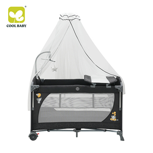 KDD12 Cool Baby Modernos Corralitos para Bebés al por Mayor con <span class=keywords><strong>Cambiador</strong></span> de Pañales para Uso en el Hogar y Hoteles - Product Image 2