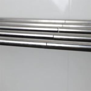 120cm mural en acier inoxydable étendoir à vêtements accordéon étendoir rétractable pour buanderie salle de bain tour - Product Image 2