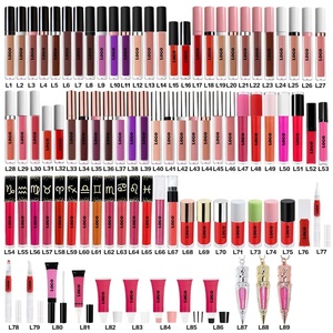 Lipstik Cair Matte Tahan Air 6.5g, Pigmentasi Tinggi 53 Warna, Vegan, Mineral, Logo Kustom, Label Pribadi Wanita, Grosir - Product Image 2