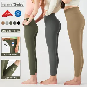 Pantalon de sport taille unique en tissu exclusif, Legging de Yoga haute élasticité