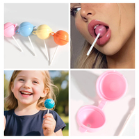 Moule à sucettes en silicone réutilisable de qualité alimentaire, créatif et mignon, pour la fabrication maison de bâtonnets glacés pour enfants - Vente en gros