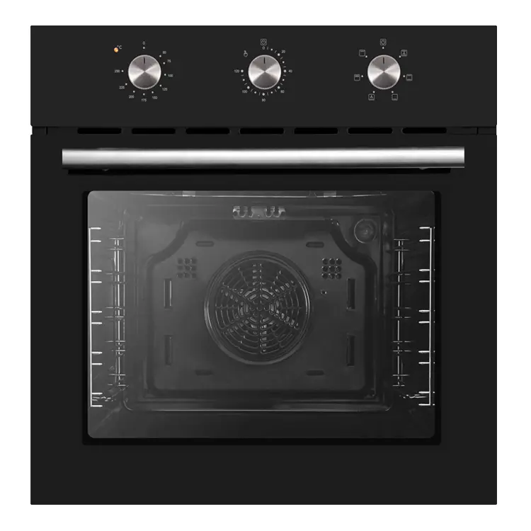 Professionele Aangepaste Zwarte Elektrische Oven Met Timer 73l Smart Home Bakken Zilveren Kuif Elektrische Oven