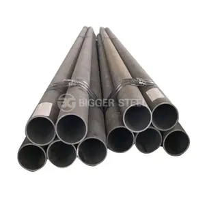 Tubo redondo de acero al carbono de alta calidad, tubo/tubo de acero al carbono suave, precio al por mayor